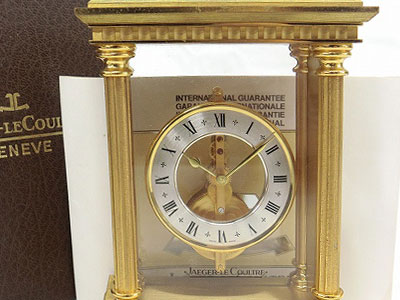 ご自宅整理でジャガールクルトの時計などの骨董品